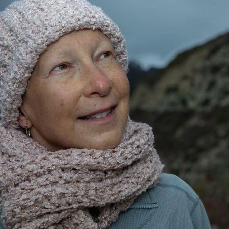 April Nocifora posted a rare picture of herself on her Instagram while on a hike.